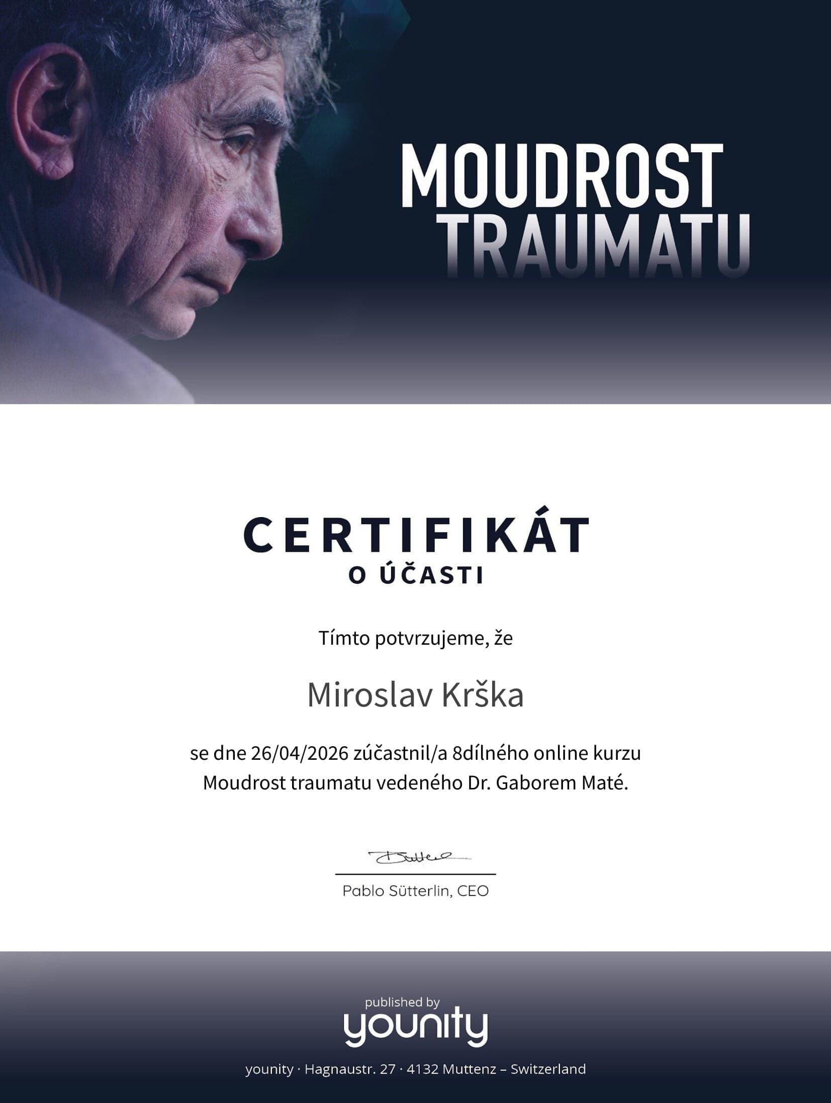 Múdrosť traumy