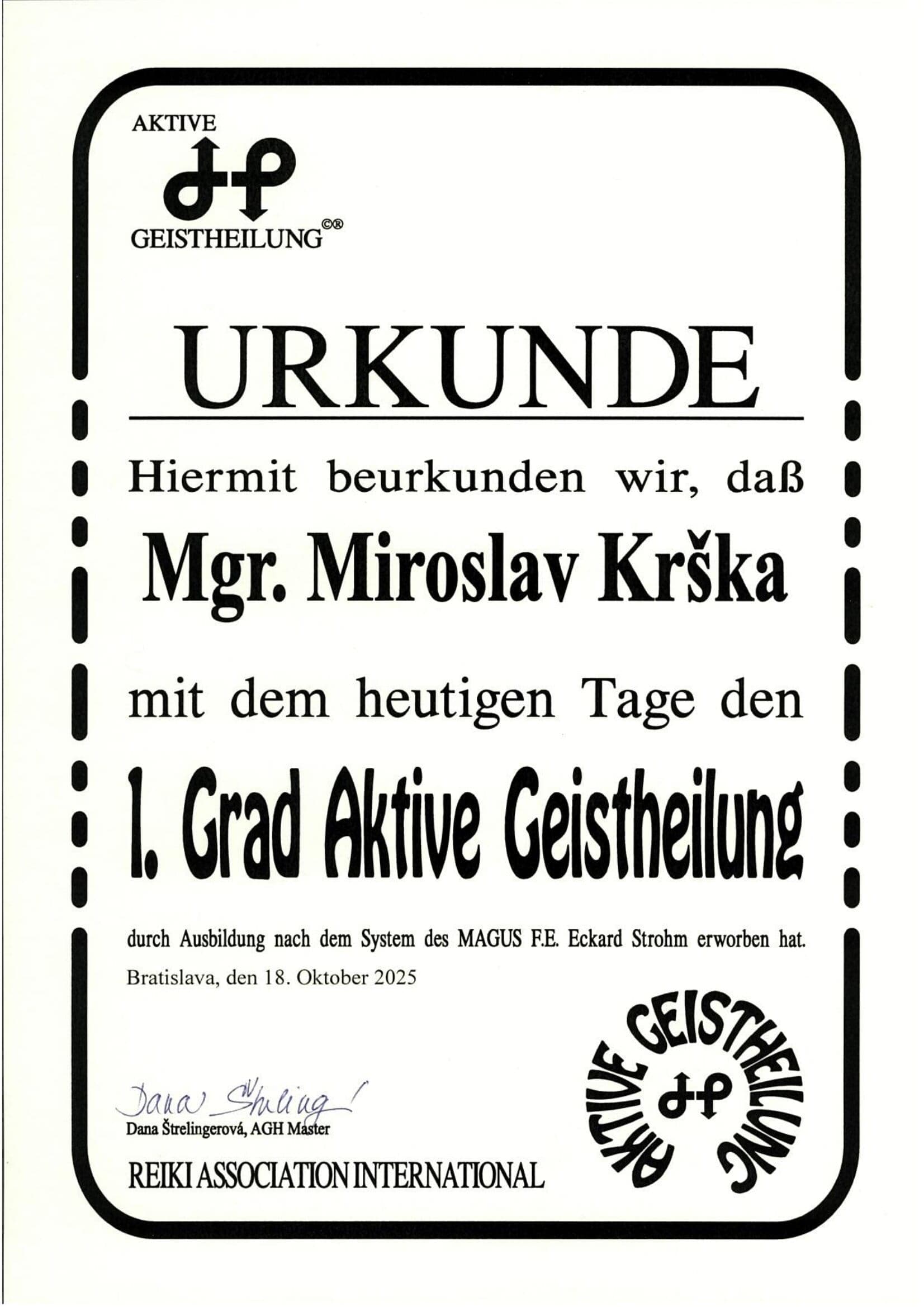 Reiki I